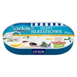 Filety Śledziowe Orka W Oleju 170 G Mw Dobry Wybór