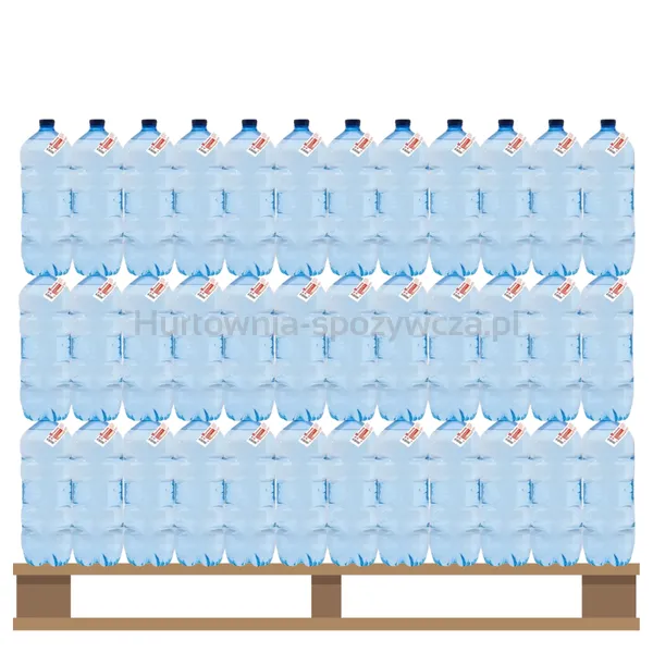 Woda Tge źródlana Niegazowana 5 l <br> Paleta 162 szt.