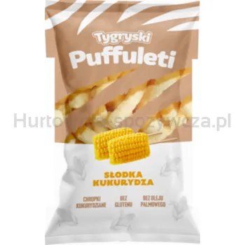 Tygryski Puffuleti Słodka Kukurydza 85 G