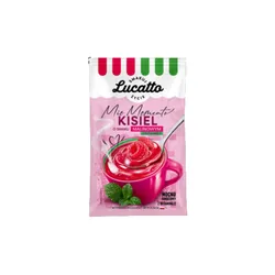 Kisiel malina z nutką mięty Lucatto 30g