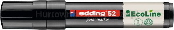 Marker olejowy na bazie wody e-52 EDDING EcoLine, 4-15mm, czarny - 2