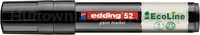 Marker olejowy na bazie wody e-52 EDDING EcoLine, 4-15mm, czarny - 2