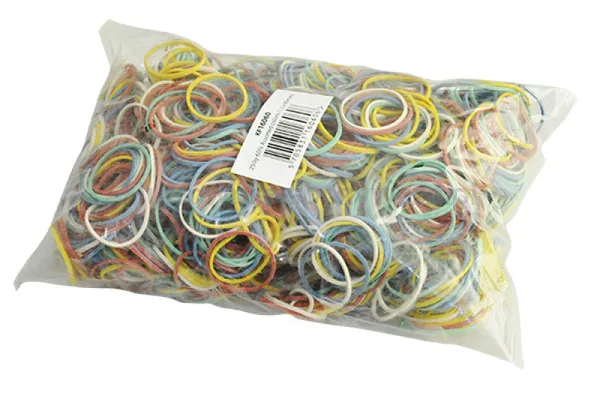 Gumki Recepturki Q-Connect, 250G, Średnica 25Mm, Mix Kolorów
