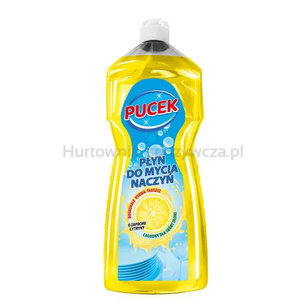 Płyn Do Mycia Naczyń Pucek, Cytrynowy, 1000 Ml