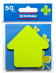 Donau Bloczek Samoprzylepny 1x50 kart., strzałka, zawieszka, zielony 