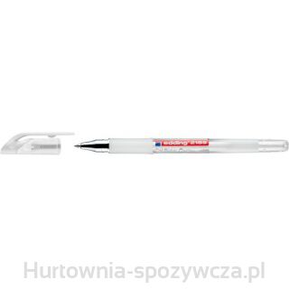 Długopis Żelowy E-2185 Edding, 0,7Mm, Biały