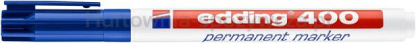 Marker permanentny e-400 EDDING, 1mm, niebieski - 2