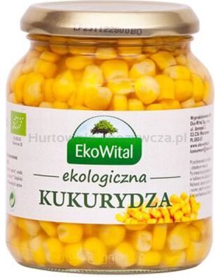 Kukurydza w zalewie BIO 340 g / 230 g