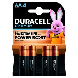 Duracell Bateria Aa 4 Szt Optimum 
