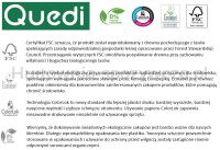 Papier ksero QUEDI ESSENTIAL A4, A4, klasa C, 80gsm, 500ark. - 3