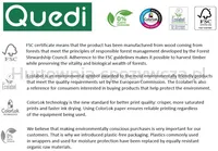 QUEDI ESSENTIAL Papier ksero A4, A4, klasa C, 80gsm, 500ark. - 4