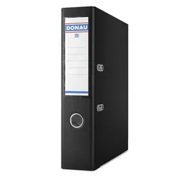 Donau Segregator Master-S z szyną, PP, A4/75mm, czarny 