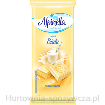 Alpinella Czekolada Biała 90G
