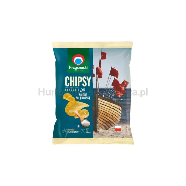 Przysnacki Chipsy Sopockie Lato Solone Solą Morską 30 G