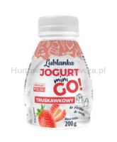 Jogurt Mini Go Lublanka Truskawkowy 200 G But