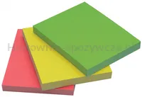 Bloczek samoprzylepny Q-CONNECT, 38x51mm, 3x50 kart., neon, mix kolorów - 2