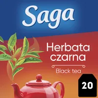 Herbata SAGA, czarna, 20 torebek - 3