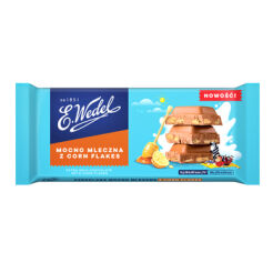 Wedel Czekolada Mocno Mleczna Z Corn Flakes 80G
