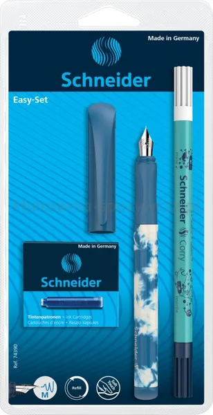 Schneider Pióro Wieczne Easy Set, M, Blister, Mix Kolorów 