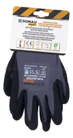 Rękawice DONAU SAFETY Flex-Dotted, kat. II, rozm. 7, szare - 4