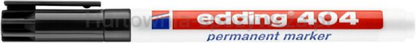Edding Marker permanentny e-404 0,75mm, czarny  - 2