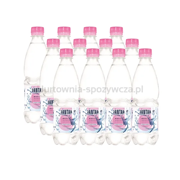 Woda źródlana średniozmineralizowana delikatne gazowana 500 ml