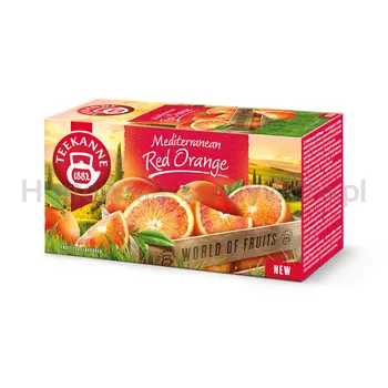 TEEKANNE WORLD OF FRUITS Mediterranean Red Orange 20 x 2,00g