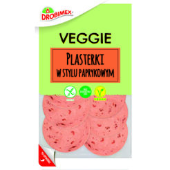 Drobimex Veggie Plasterki w stylu paprykowym 80 g