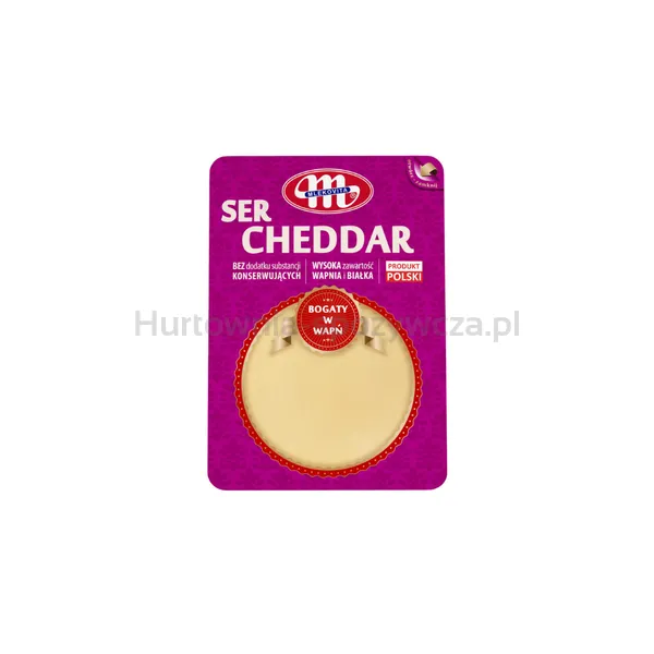MLEKOVITA Ser Cheddar plastry 300g