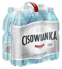 Cisowianka Woda Mineralna lekko gazowana 1,0 L  SK
