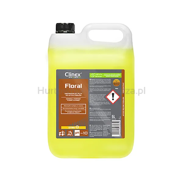 Uniwersalny Płyn Clinex Floral, Do Mycia Podłóg, Citro, 5L