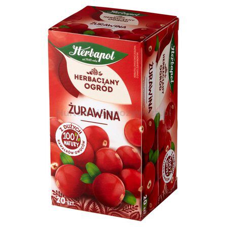 Herbata Exp Herbaciany Ogród Żurawina 20*2,5  G Herbapol