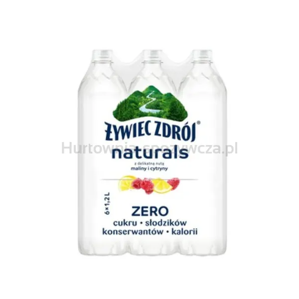 Żywiec Zdrój Naturals Smak Malina-Cytryna 1,2 L