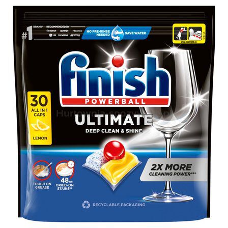 Kapsułki Do Zmywarki Finish Quantum Ultra Cytr 30 Szt. Rb