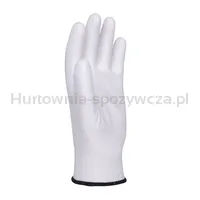 Rękawice DONAU SAFETY PU White, kat. II, rozm. 10, białe - 3