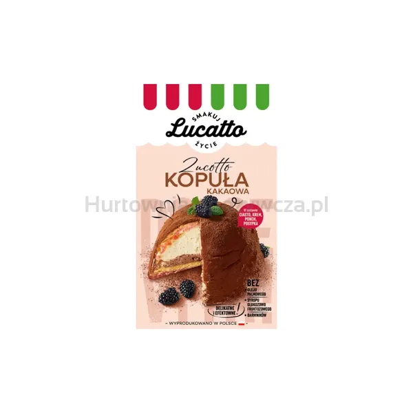 Ciasto Kakaowa Kopuła Lucatto 370g