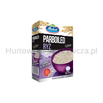 Melvit Ryż parboiled 4x100g
