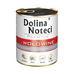 Dolina Noteci Premium Mokra karma dla psów wołowina puszka 800 g