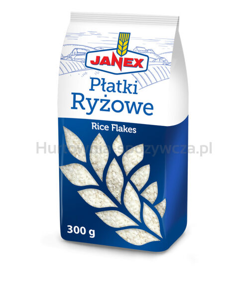 Janex Płatki Ryzowe 500G x 10 sztuk