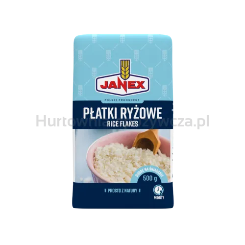 Janex Płatki Ryzowe 500G