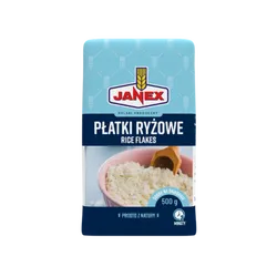 Janex Płatki Ryzowe 500G