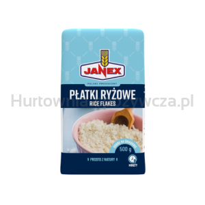 Janex Płatki Ryzowe 500G