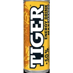 Tiger Max Mango Gazowany Napój Energetyzujący 250 Ml