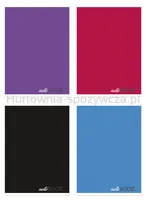 Zeszyt szkolny OFFICE PRODUCTS, A5, w kratkę, 80 kart., 60gsm, mix kolorów - 5