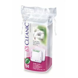*Cleanic Płatki Kwadrat 50 Sztuk