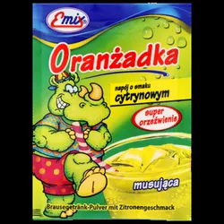 Oranżadka musująca smak cytrynowy emix 16g