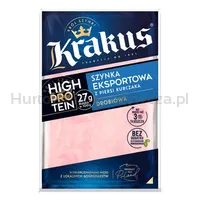 Szynka eksportowa z kurczaka High Protein plastry 100 g Krakus