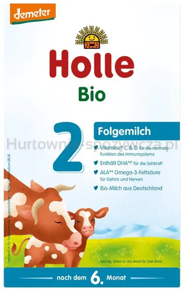 Mleko 2 następne od 6 miesiąca życia /demeter BIO 600 g