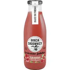 Bracia Sadownicy Napój Jesienne jabłko żurawina i kardamon 750 ml