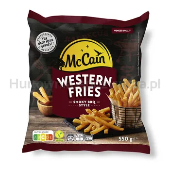 Mccain Western Fries Frytki W Chrupiącej Otoczce O Smaku Bbq 550 G
